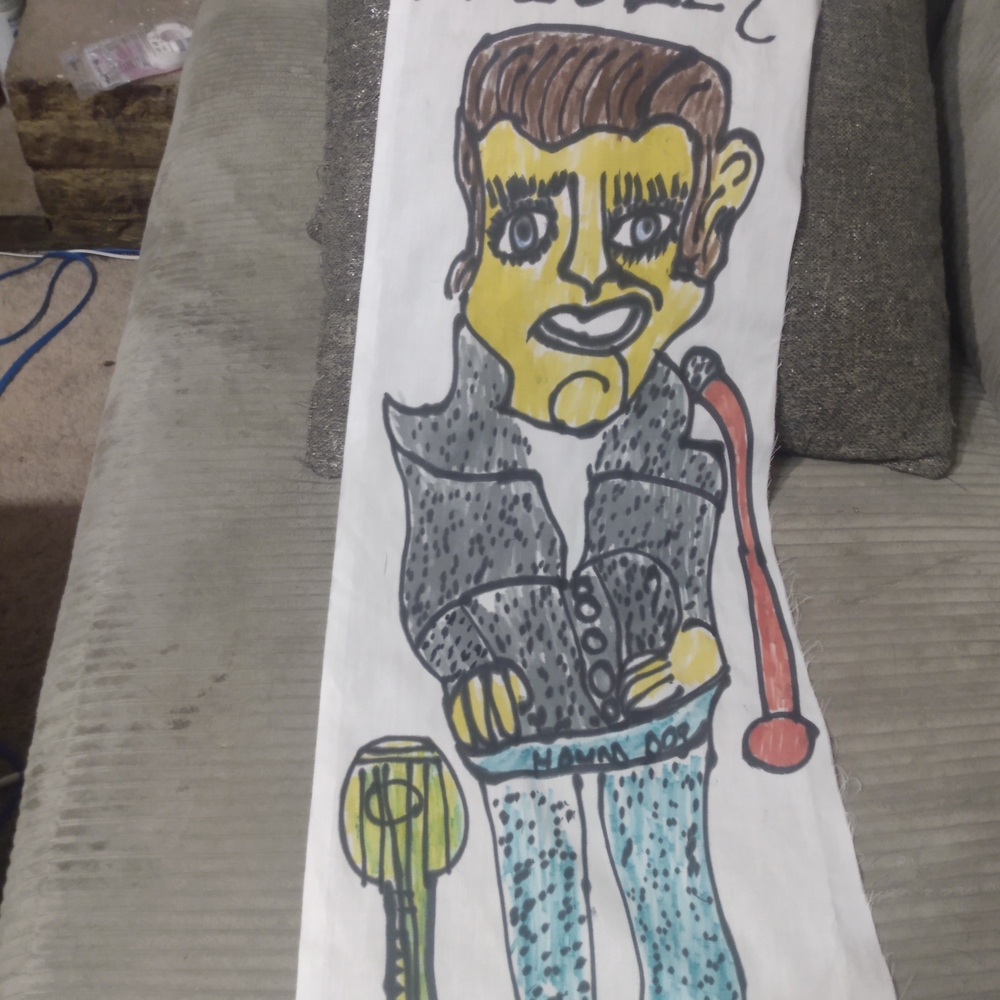 Hand-Drawn Cartoon Character Art